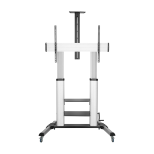AISENS SOPORTE SUELO RUEDAS MANIVELA BANDEJA DVD CÁMARA MONITOR 100KG DE 60-100